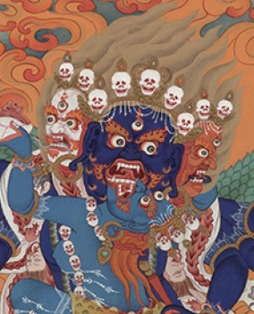 Yamāntaka thangka