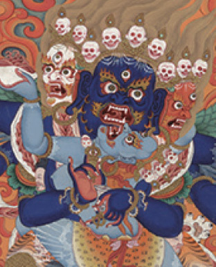 Viśuddha Heruka thangka