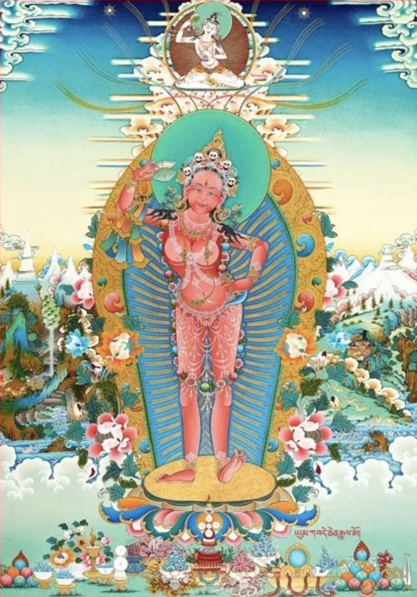 Yumka Dechen Gyalmo thangka